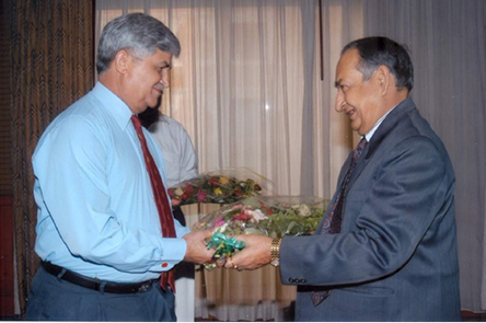 Gen. Malik with Chairman